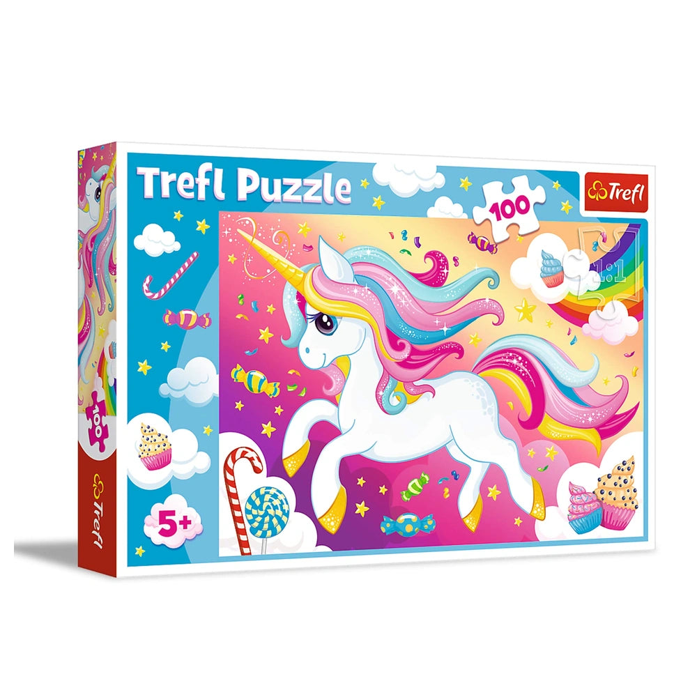 Trefl - Puzzle 100 Pièces - Beau Licorne - Puzzles - 5 - TRF16386