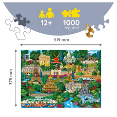 Trefl - Puzzle Jigsaw 1000 Pièces - Puzzles - 14+ - TRF20150