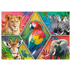 Trefl - Puzzle de 1000 Pièces - Puzzles - 14 - Animaux Exotiques - TRF10671