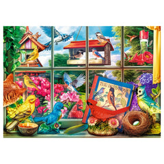 Trefl - Puzzle 1000 Pièces - Puzzles - 14+ - Monde des Oiseaux Tea Time - TRF10850