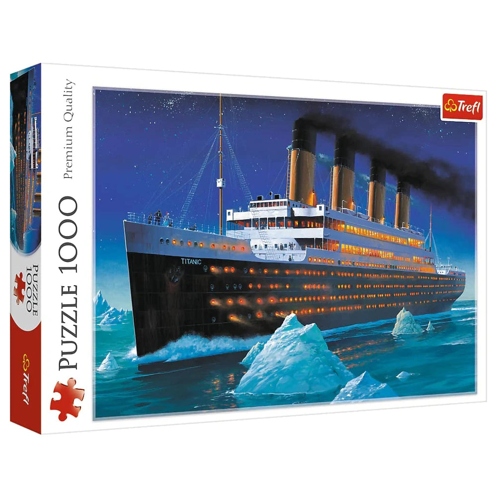 Trefl - 1000 Piece Puzzle - Titanic - Puzzles Age +14 - TRF10080