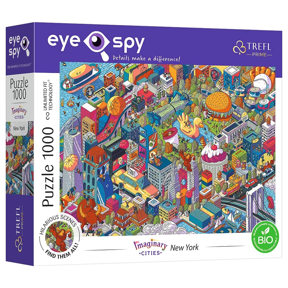 Trefl - Puzzle 1000 Pièces UFT EYE - SPY - Puzzles - 14 - TRF10708