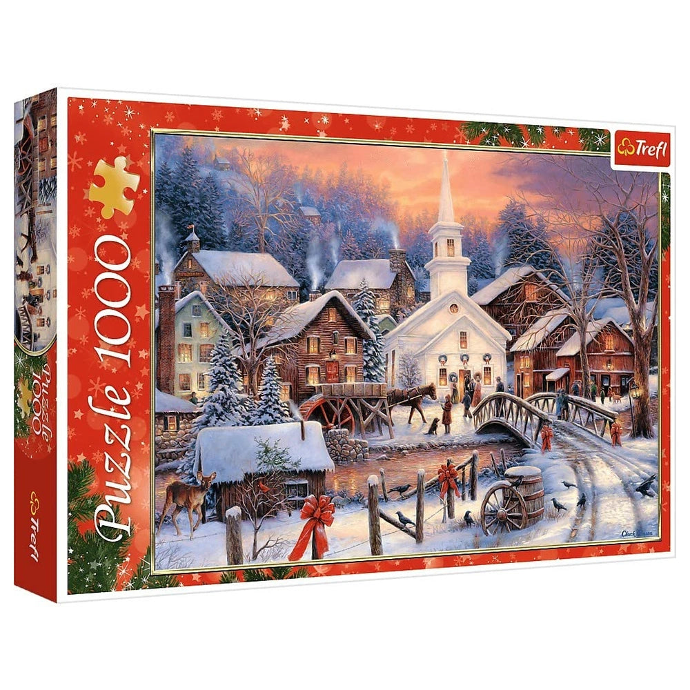 Trefl - Noël Blanc - Puzzles - 14 - TRF10602