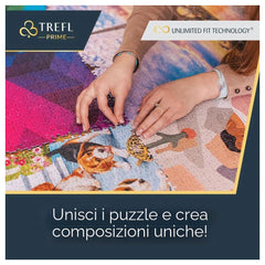Trefl - Puzzle UFT 1500 Pièces - Coucher de Soleil Romantique Oia, Santorin - 14+ - TRF26195