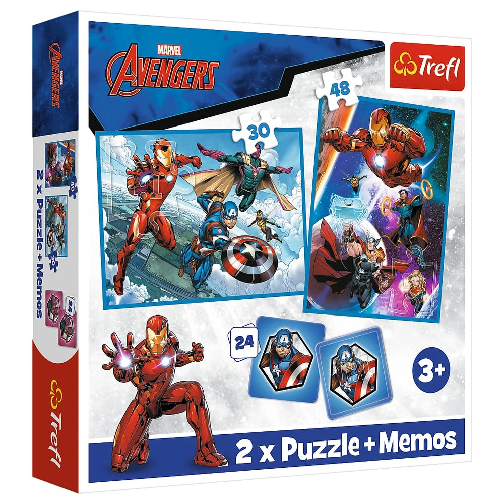 Trefl - 2 Puzzles en 1 + Mémos - Puzzles - 3 - TRF93333