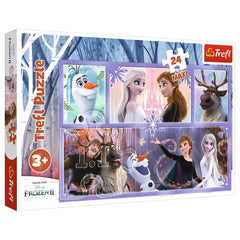 Trefl - 24-Piece Maxi Puzzle - Frozen 2 A World Full of Magic - Puzzles Age +3 - TRF14345