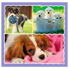 Trefl - 3 Puzzles in 1 - Adorable Puppies - Puzzles Age +3 - TRF34854