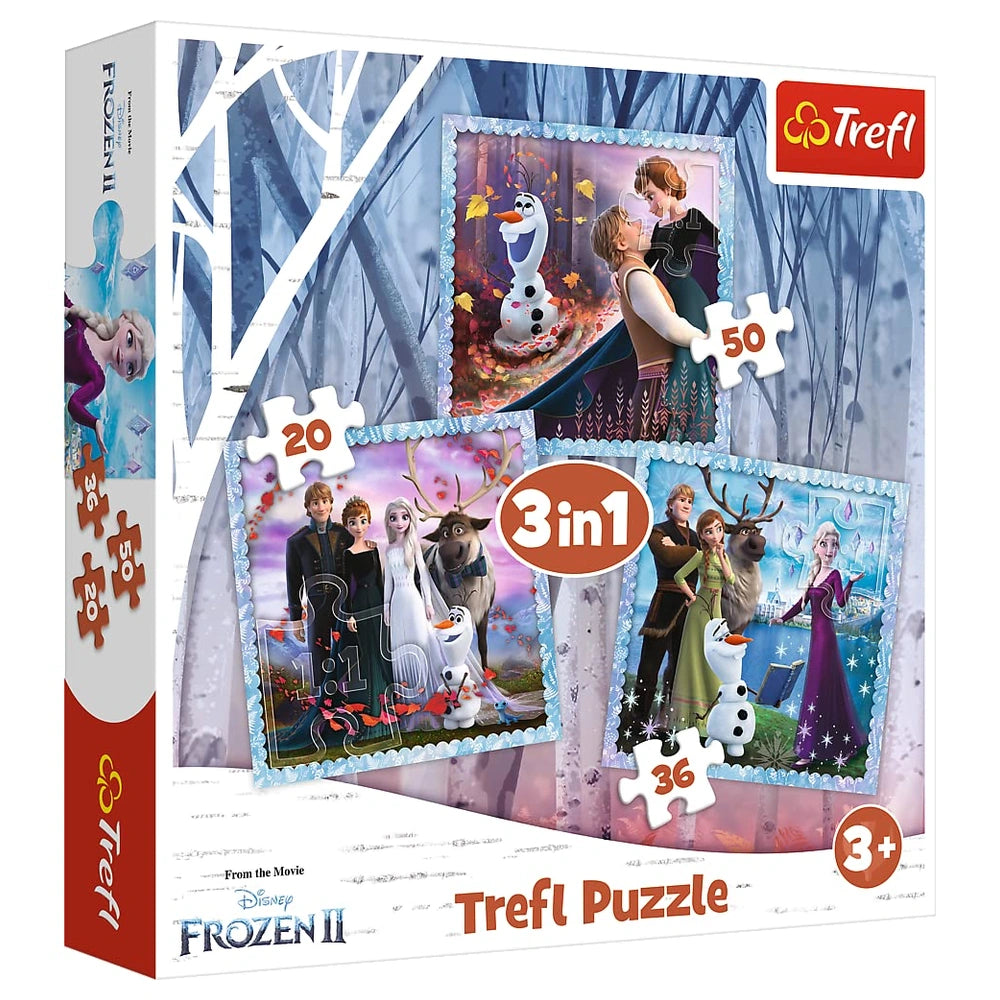 Trefl - 3 Puzzles in 1 - Puzzles - +3 - TRF34853