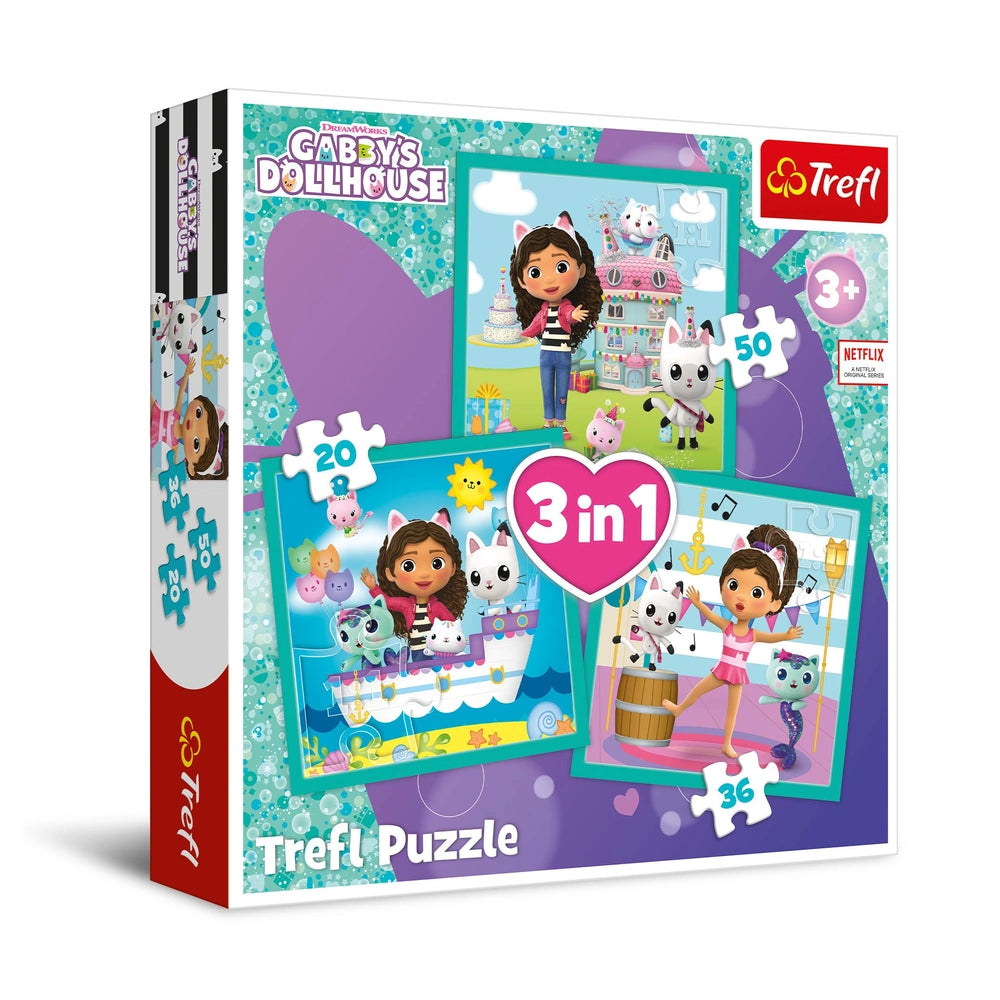 Trefl - 3 Puzzles en 1 - Puzzles - 3 - TRF34871