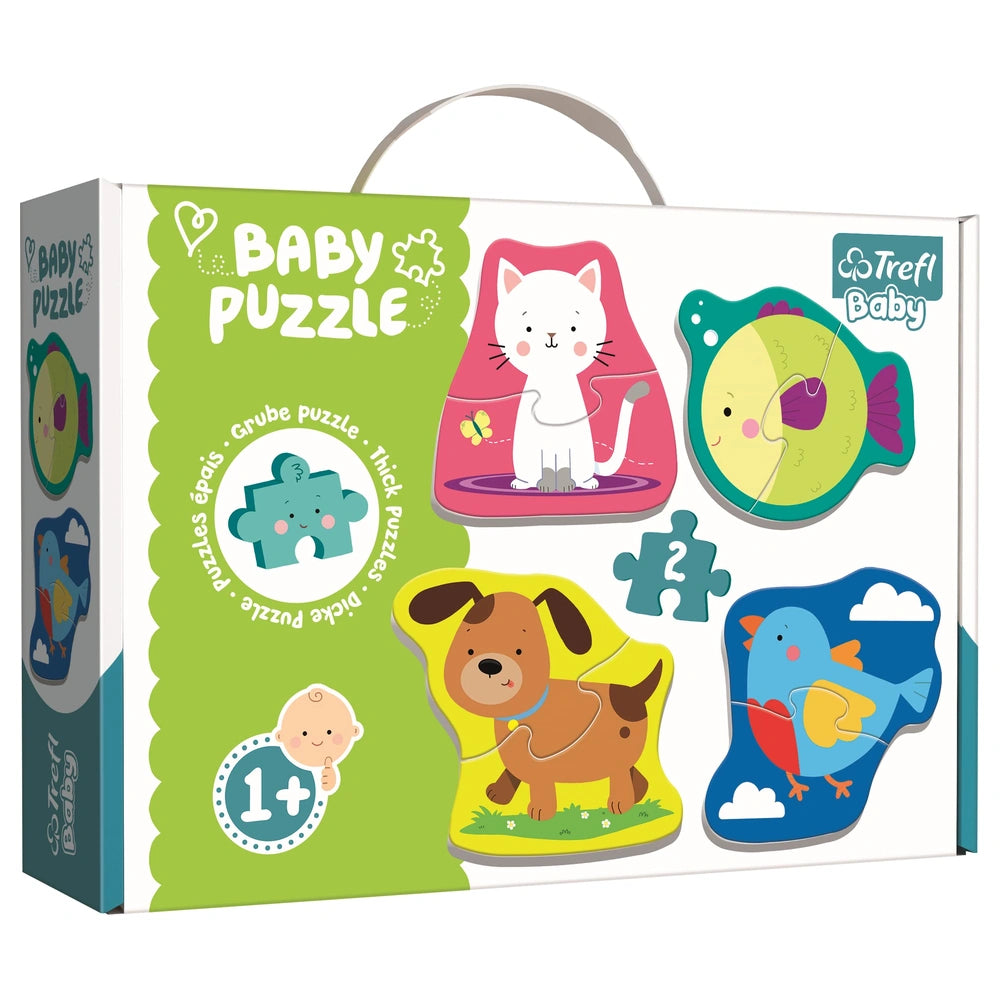 Trefl - 4 Puzzles en 1 en Forme - Puzzles - +1 - TRF36074