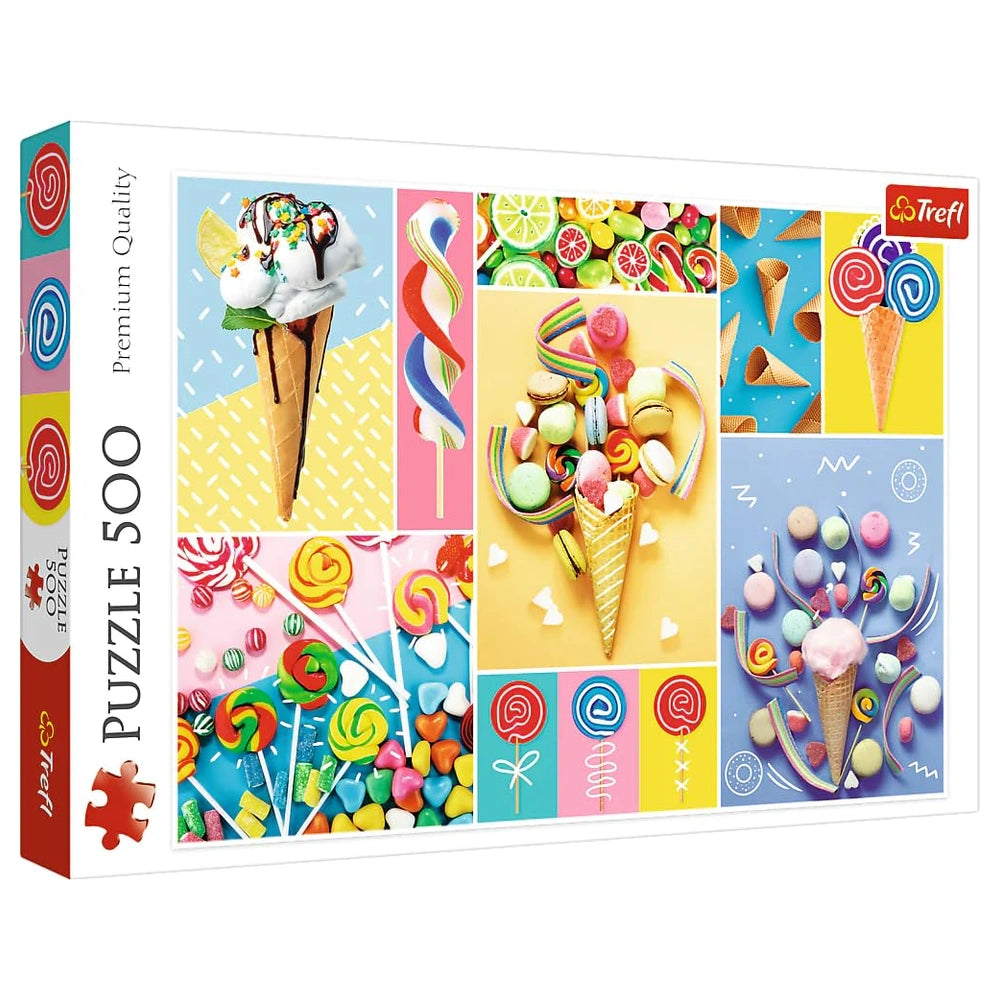 Trefl - 500 Piece Puzzle - Favorite Sweets - Puzzles Age +10 - TRF37335