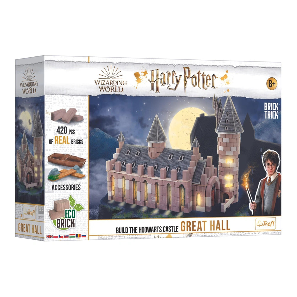 Trefl - Harry Potter Brick Trick Great Hall - Puzzles - 8+ - TRF61562