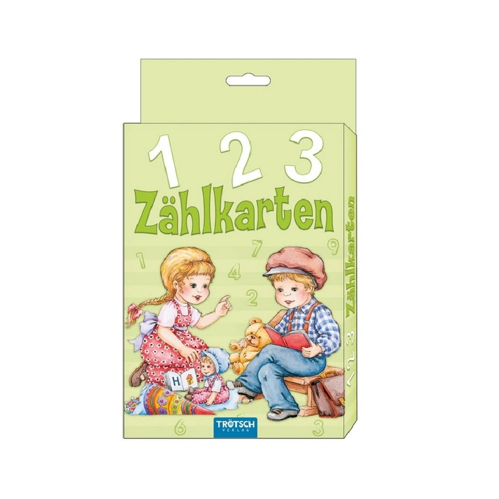 Trötsch Verlag - Livres - 123 Zählkarten cartes d'apprentissage - Carton - 3 Ans+