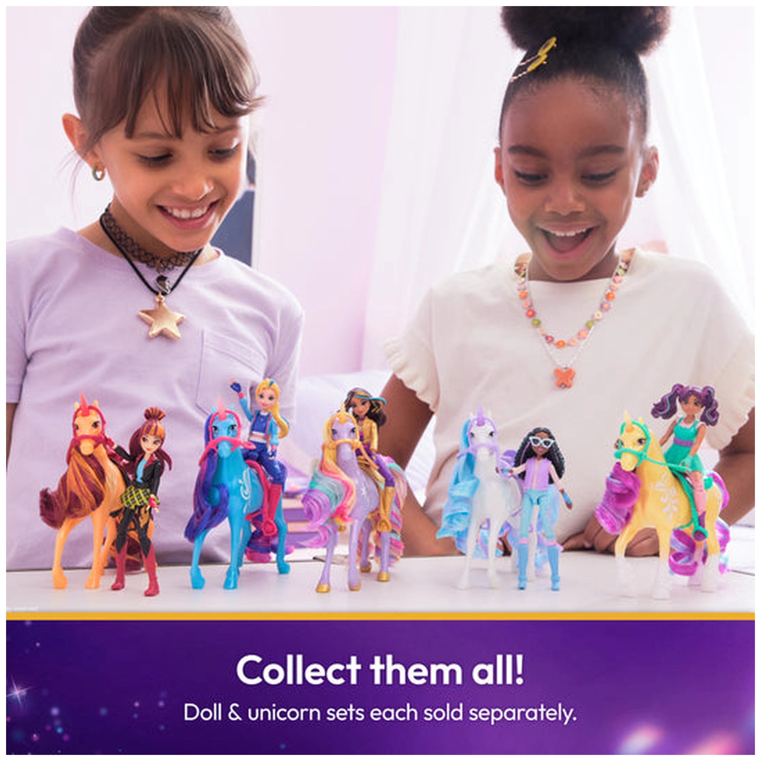 Unicorn Academy Ava & Leaf Figure Set