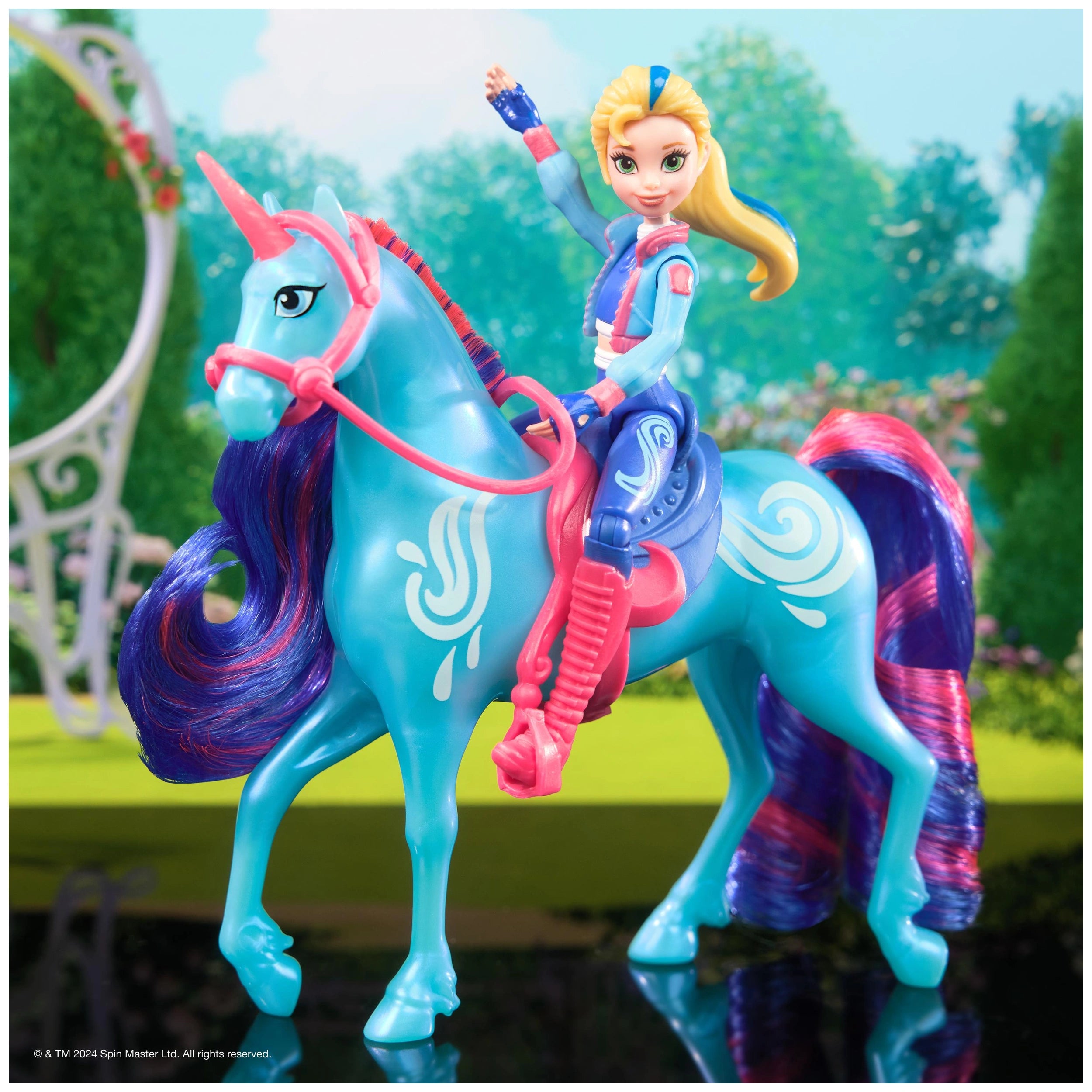Unicorn Academy Ensemble de Figurines Isabel & River 30 cm