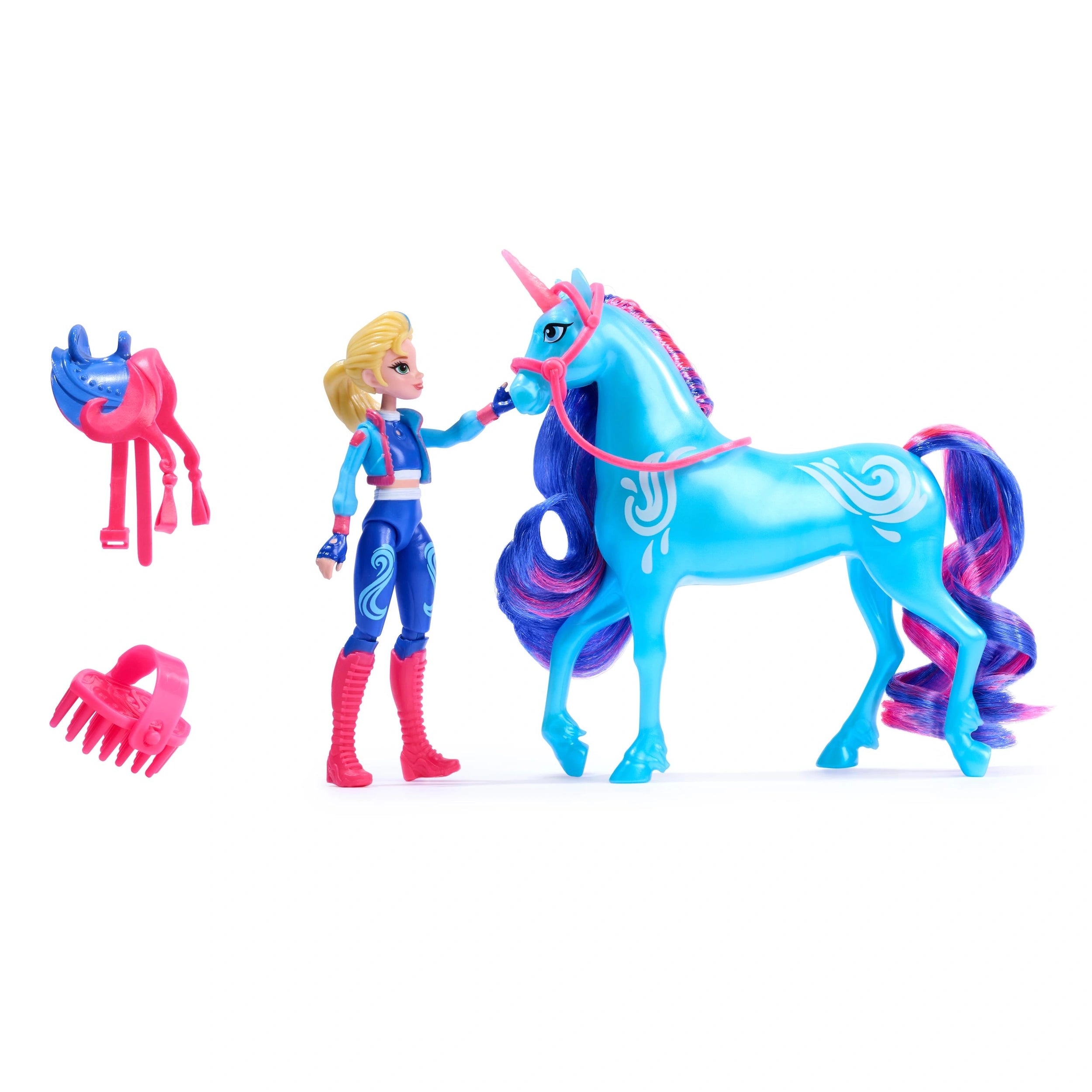 Unicorn Academy Ensemble de Figurines Isabel & River 30 cm