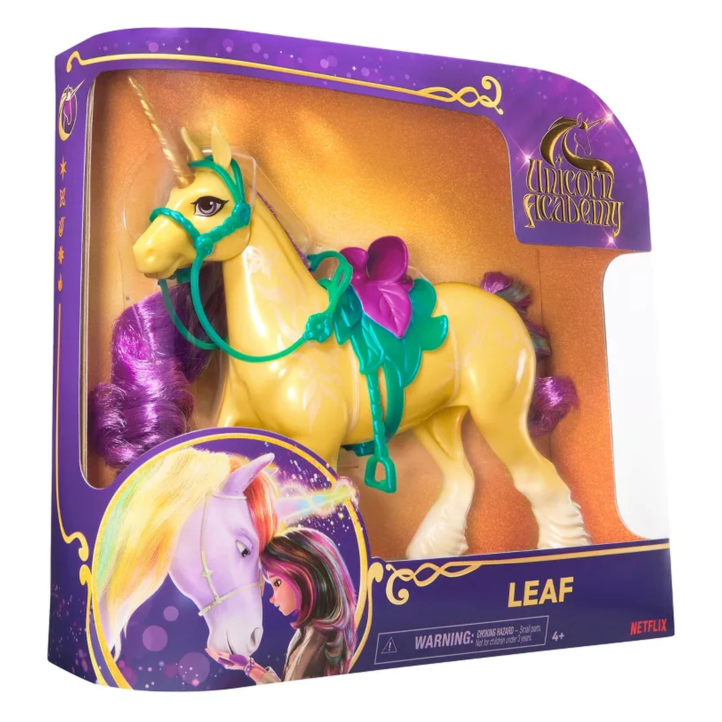 Unicorn Academy Leaf Unicorn Figure