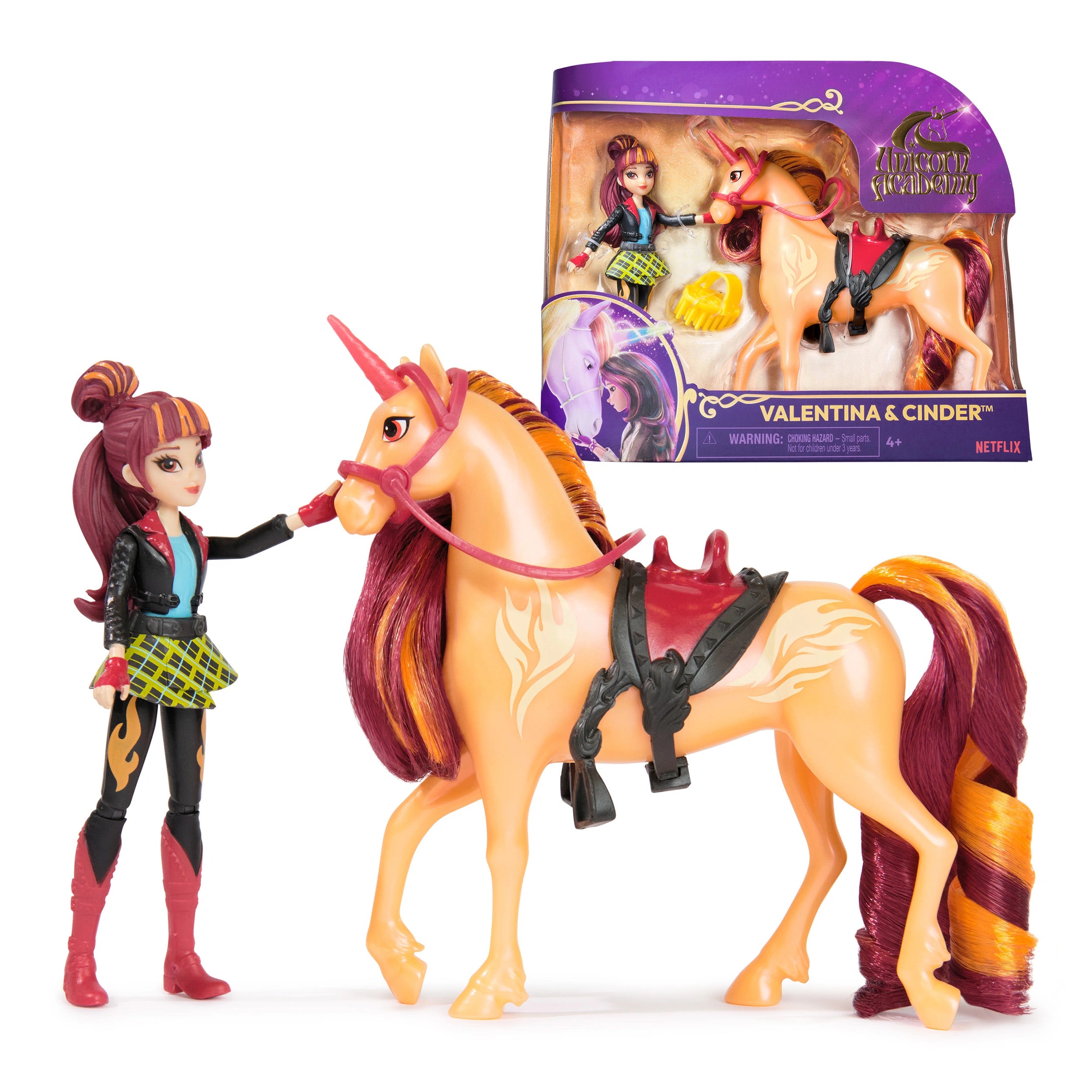 Unicorn Academy Valentina & Cinder Figure Set 30 cm