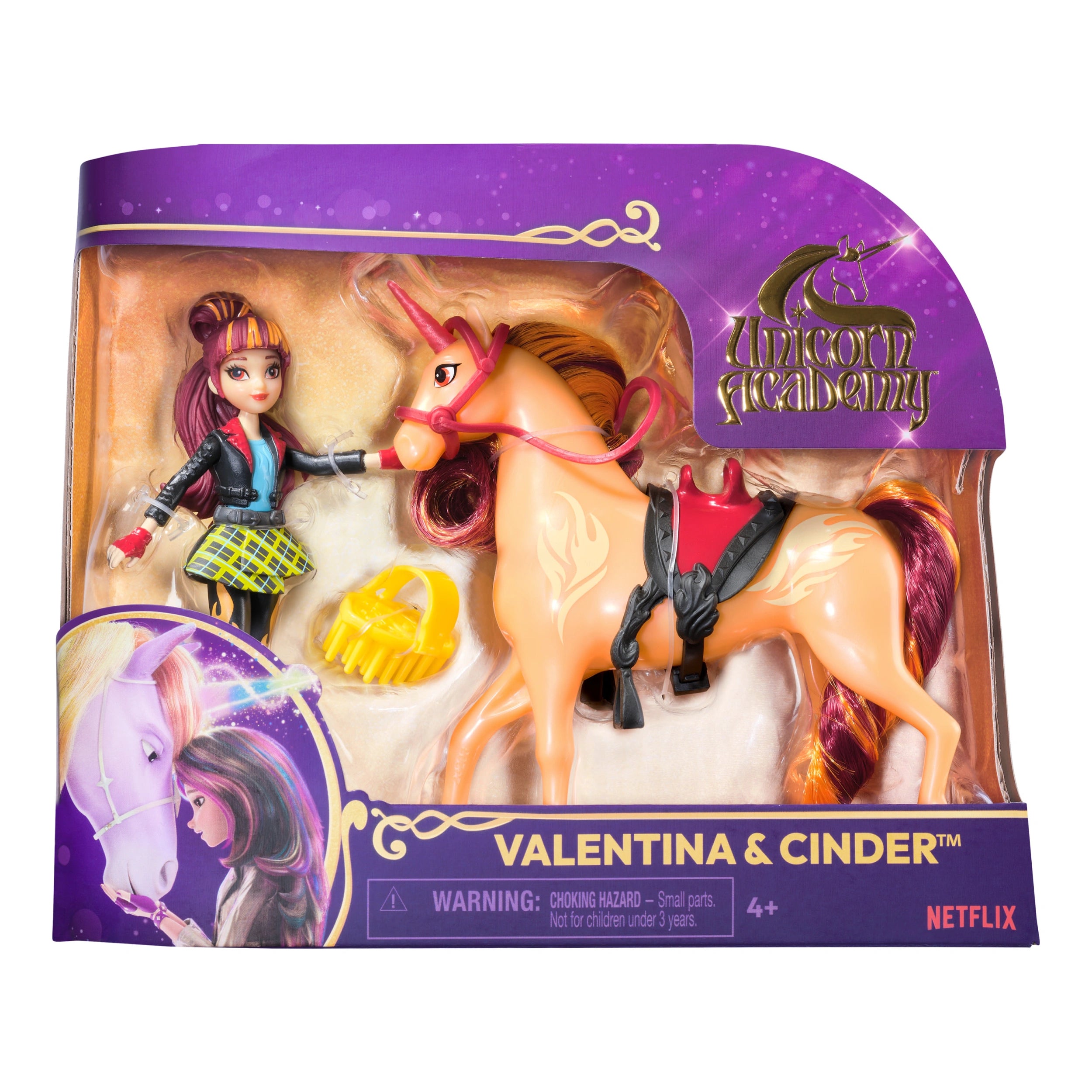 Unicorn Academy Valentina & Cinder Figure Set 30 cm