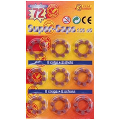 Villa - Super-Caps-Blister-8-Shots-125-dB - Jouets-Armes-Gadgets