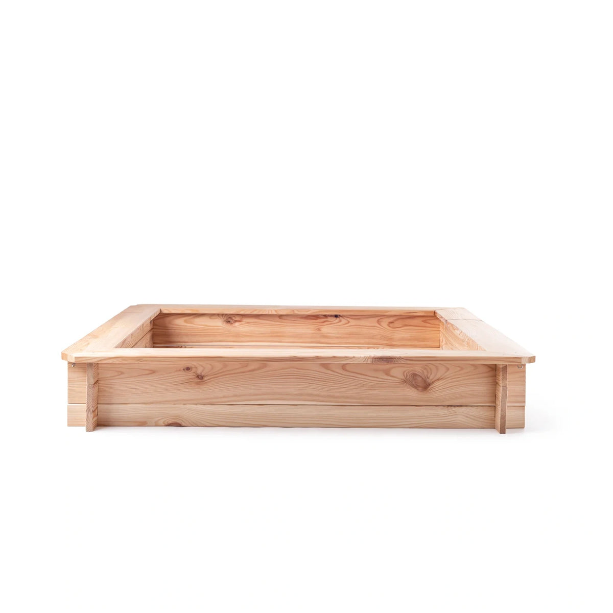 Woodyland - Square-Sandpit-With-Protective-Cover - Outdoor-Play-Equipment