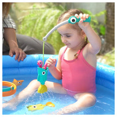 Yookidoo - Catch 'N' Sprinkle Fishing Set Bucket - Jouets de Bain - 18 Mois+ - YKD40280