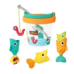 Yookidoo - Catch 'N' Sprinkle Fishing Set Bucket - Jouets de Bain - 18 Mois+ - YKD40280