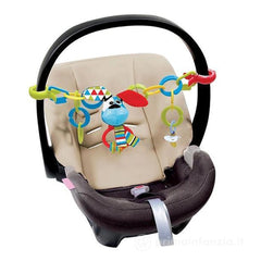 Yookidoo - Clips, Rattle 'N' Links Dog Toy Set - Jouets d'Activité Bébé - 0M - YKD40152