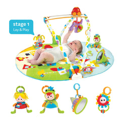 Yookidoo - Gymotion Activity Playland - Tapis de jeu & Gym - 0 Mois+ - YKD40126