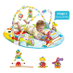 Yookidoo - Gymotion Activity Playland - Tapis de jeu & Gym - 0 Mois+ - YKD40126