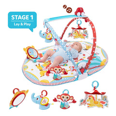 Yookidoo - Gymotion Circus Playland - Tapis de jeu & Gym - 0 Mois+ - YKD40166
