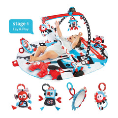 Yookidoo - Gymotion Robo Playland - Tapis de jeu & Gym - 0 Mois+ - YKD40128