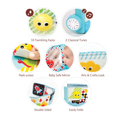 Yookidoo - Livre Bébé Lumières et Musique - Jouets d'Activité Bébé - 0 Mois+ - YKD40202