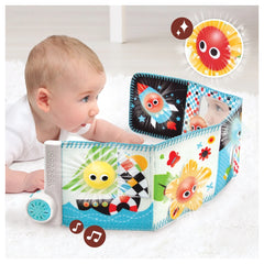Yookidoo - Livre Bébé Lumières et Musique - Jouets d'Activité Bébé - 0 Mois+ - YKD40202
