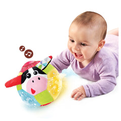 Yookidoo - Lights 'N' Music Friends Ball - Jouets d'Activité Bébé - 0 Mois+ - YKD40146