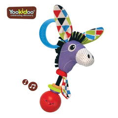 Yookidoo - 'Shake Me' Donkey Rattle - Hochets - 0 Mois+ - YKD40135