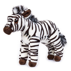 Zèbre en peluche de 25 cm