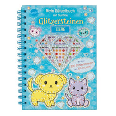 ARENA - Sparkling Puzzle and Creative Fun with Over 300 Glitter Stones and Over 100 Stickers - Books - German Edition