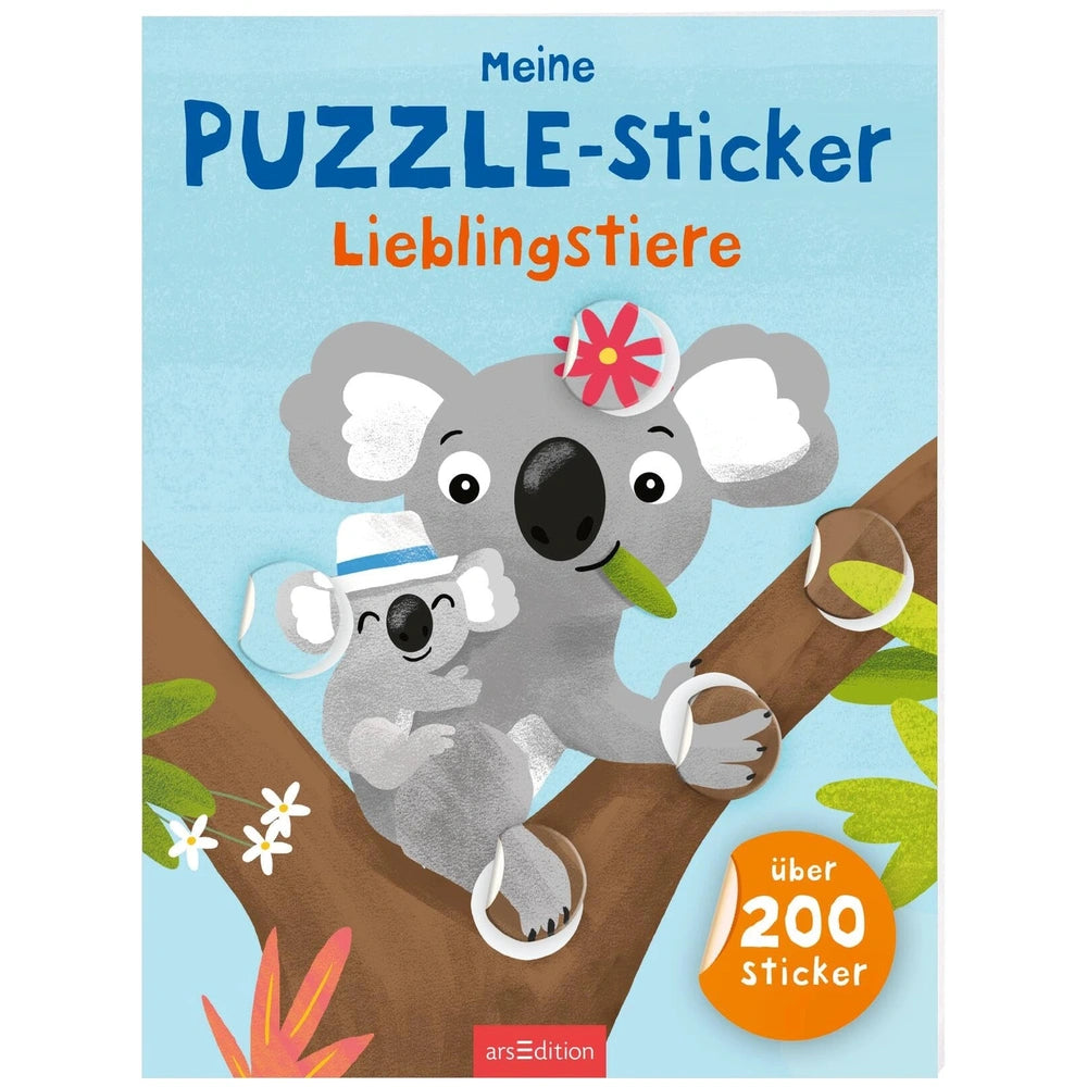 ARSEDITION - Mes Autocollants de Puzzle - Puzzles - Livres - Édition Allemande