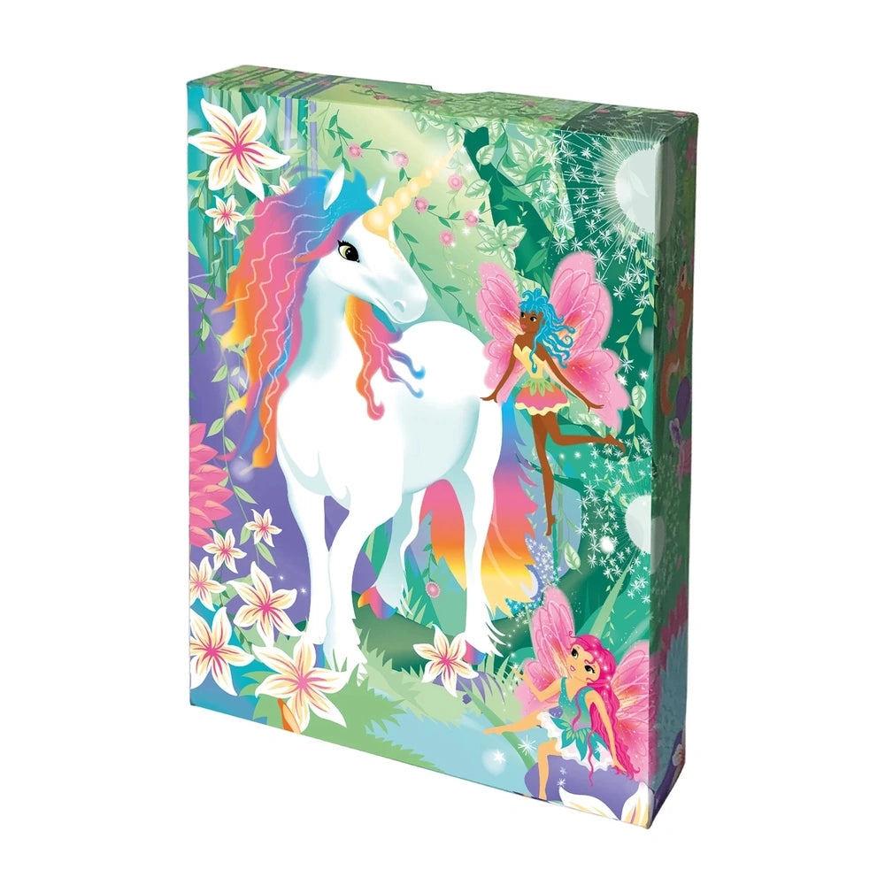 ARTISTA Scratch Pictures set featuring unicorn and fairy designs, perfect for creative arts and crafts activities.