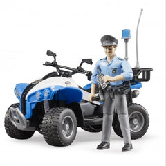 Bruder - Police Quad With Police Officer And Accessories - Action & Toy Figures