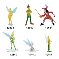 Bullyland - Disney - Figurine de jouet Fée Clochette 9 cm - Aventures de Peter Pan - Figurines d'action et de jouets