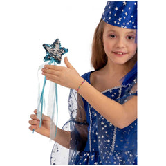 Carnival Toys - Bâton de fée avec paillettes réversibles pour un jeu magique - Professions fictives et jeux de rôle