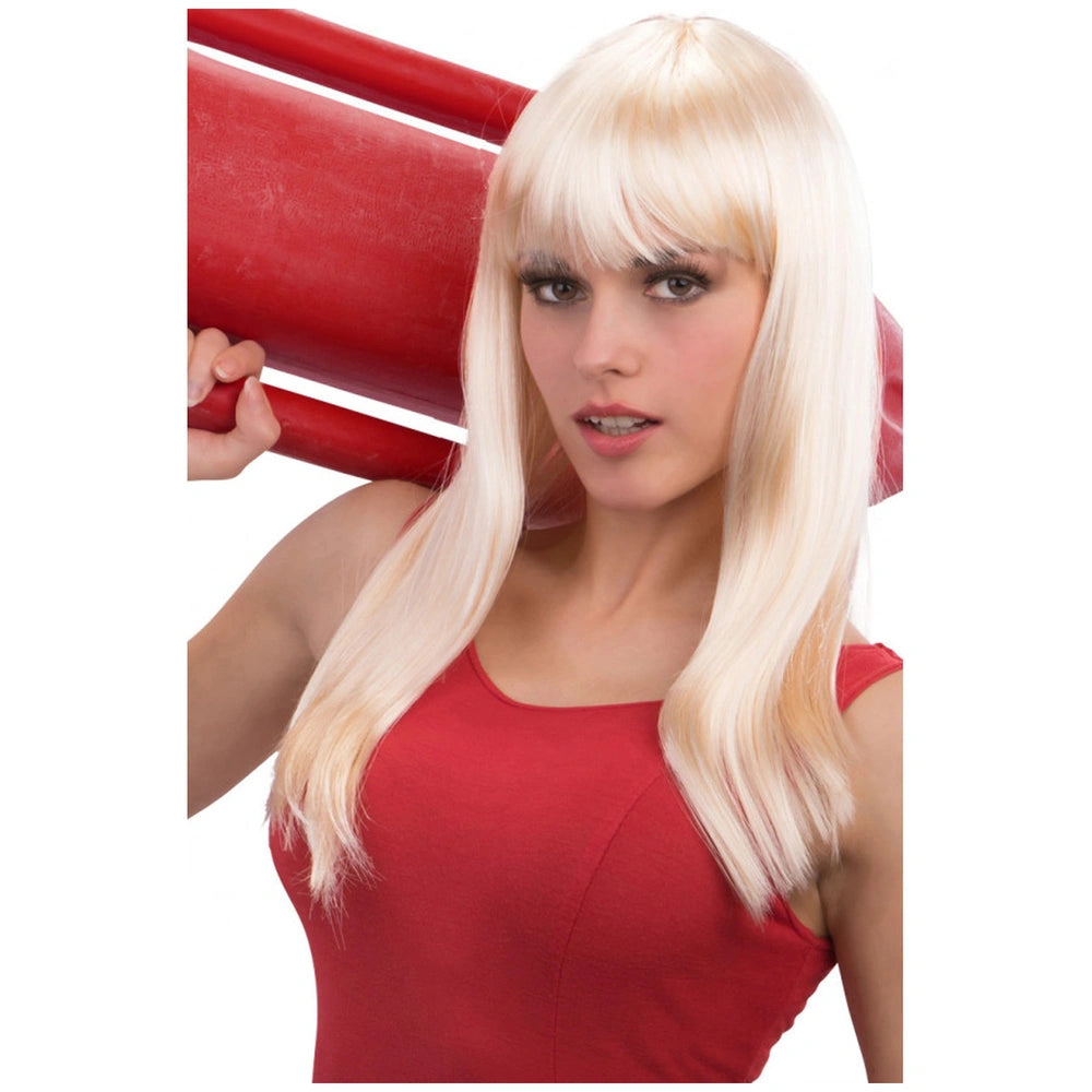 Carnival Toys - Long Smooth Blonde Wig For Creative Dress Up Fun - Pretend Professions And Role Playing