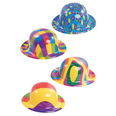 Carnival Toys - Mini Chapeau Melon en PVC Peint pour S'habiller et Jouer de Manière Imaginative - Professions Imaginaires et Jeux de Rôle