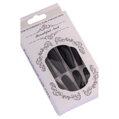 Carnival Toys - Set d'ongles noirs longs - Professions fictives et jeux de rôle