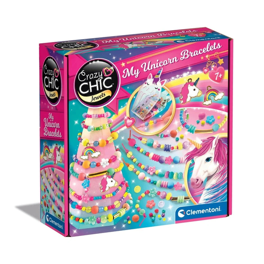 Clementoni Crazy Chic - Mes Bracelets Licorne Arts et Loisirs
