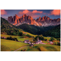 Clementoni High Quality Collection - Val Di Funes Magical Dolomites 1000 Pcs Puzzle