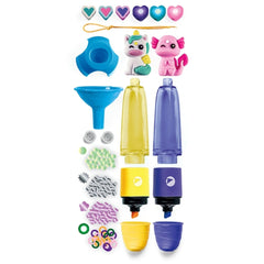 Clementoni - IDEA Créez vos surligneurs Animaux Trandy - Arts et Loisirs créatifs