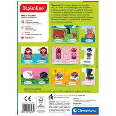 Clementoni - Sapientino-I-Contrari - Jouets Éducatifs